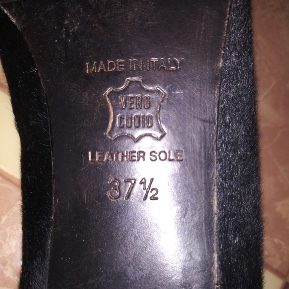 Mima Venezia Italian Horse Hair Pumps EUC - Picture 9 of 9